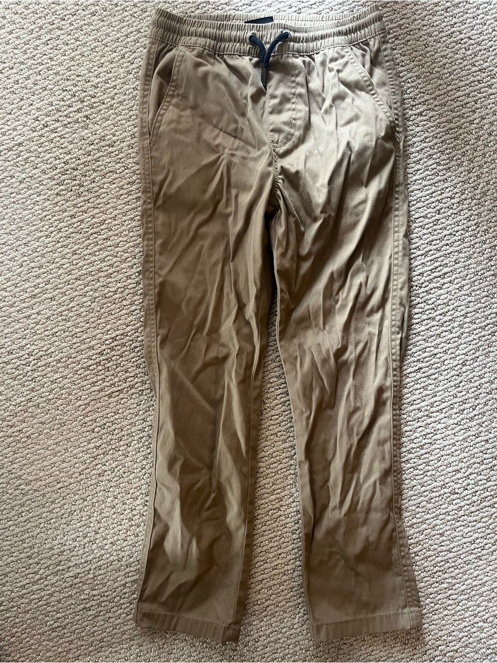 Boys Billabong Khaki Drawstring Pants